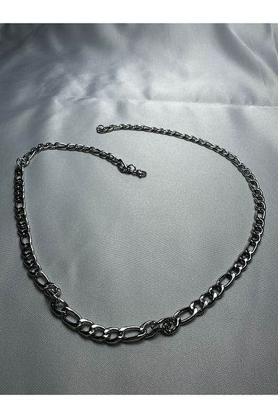 Mutenaura Stainless Steel Chain Necklace Unisex