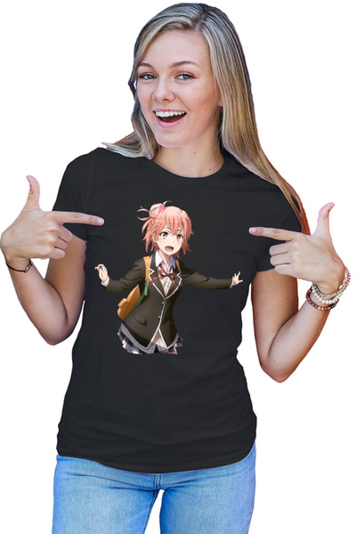 OEM Tricou dama OreGairu Yui Playfull Tsundere Weeb Animation
