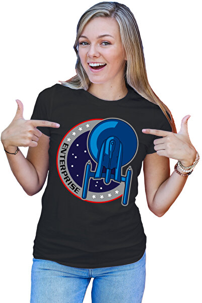 OEM Tricou dama Star Trek Starship Enterprise Picard Captain