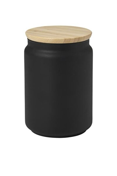 IKEA Eklatera çay,kahve,şeker kavanozu, siyah 1lt