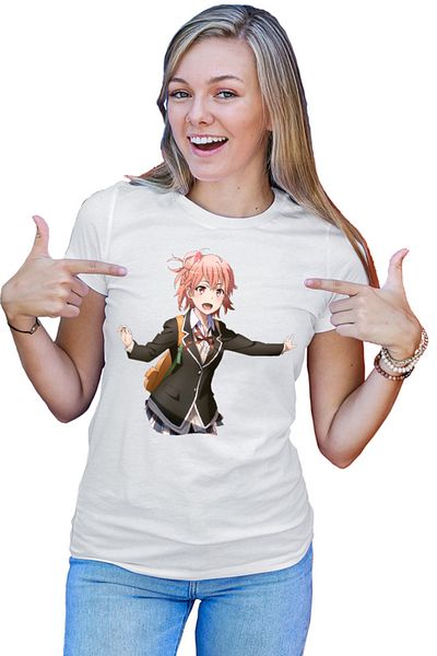 OEM Tricou dama OreGairu Yui Playfull Tsundere Weeb Animation