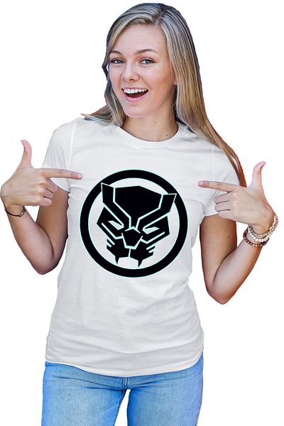 OEM Tricou dama Black Panther Tribe Superpowers Cool Silent