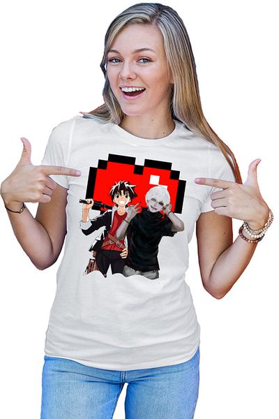 OEM Tricou dama UQ Holder Touta Kaneki Tokyo Ghoul Vampire Minecraft