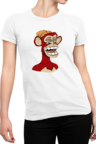 OEM Tricou dama NFT Monkey Artist Brilliant Idea Concept Block Chain