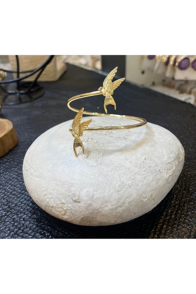 shop Güvercin Gold Arm Cuff Üst Kol Kelepçesi