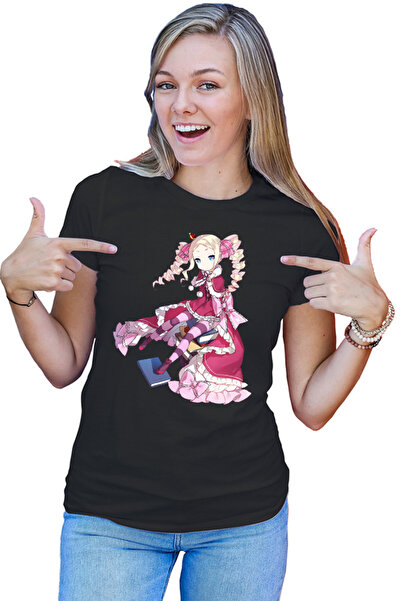 OEM Tricou dama Re Zero Beatrice Library Book Magic Tsundere Desene