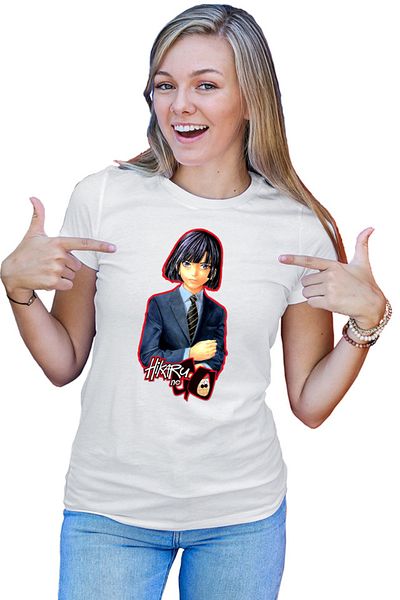 OEM Tricou dama Hikaru no Go Akira Classy Vintage Player Michiko Yokote Shounen