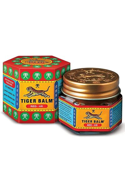 Tiger Balm Red Ointment for Muscle and Joint Pain Relief - 19g