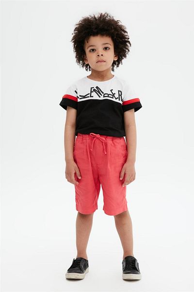 Bikkembergs Boy Red Shorts