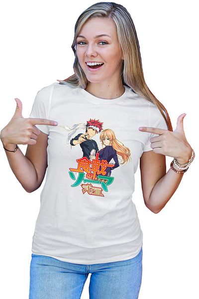 OEM Tricou dama Food Wars Souma Erina Cookers Anime Shounen
