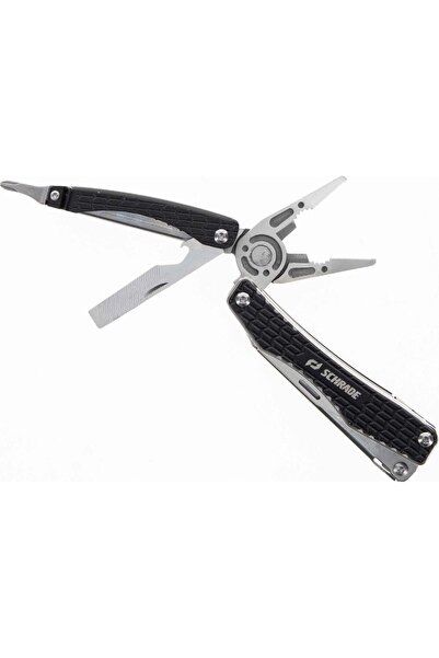 SCHRADE Clench Çok Amaçlı El Aracı – 9 Fonksiyonlu Paslanmaz Katlanır Multito...