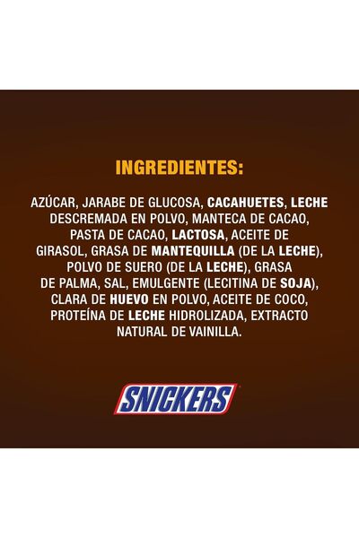 Snickers SNICKERS™ Chocolate Bars with Peanuts, 50g x 24 (Carton)