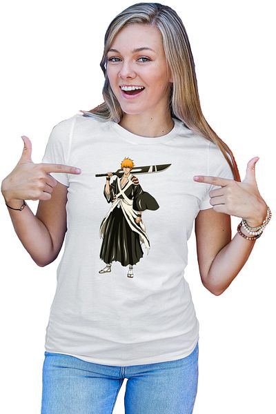OEM Tricou dama Bleach Ichigo Animeeater Yamamoto Rukia