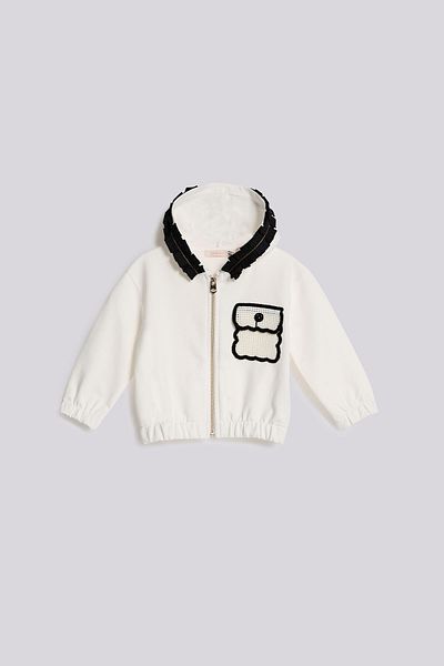 GB Baby Baby Girl Ecru Tracksuit Top