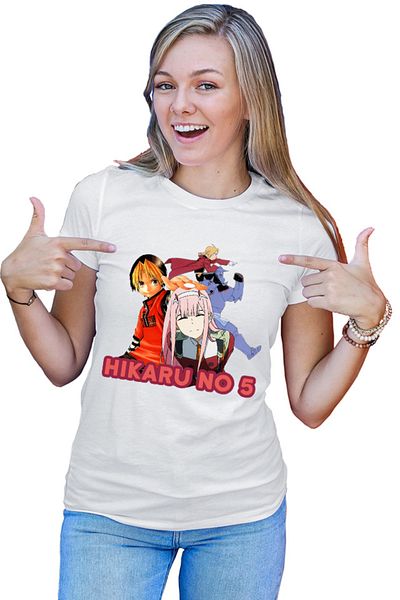 OEM Tricou dama Hikaru no Go Darling in the FranXX Zero Two Full Metal Alchemist