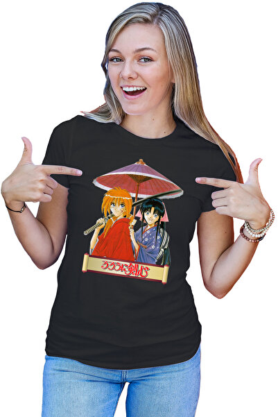 OEM Γυναικείο T-shirt Rurouni Kenshin Ζευγάρι Ομπρέλα Killakill