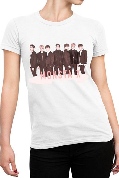 OEM Tricou dama Monsta X Group Korean Artist MTV Dance Performance