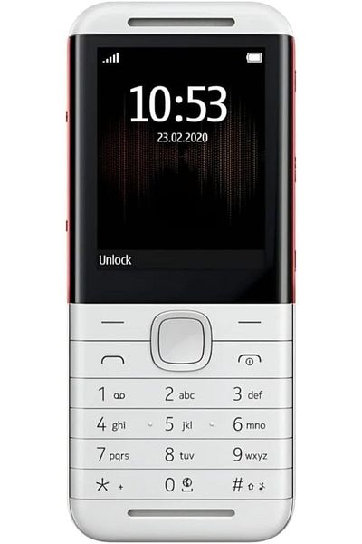 Nokia 5310 Mobile Phone Compatible Dual Sim (White)