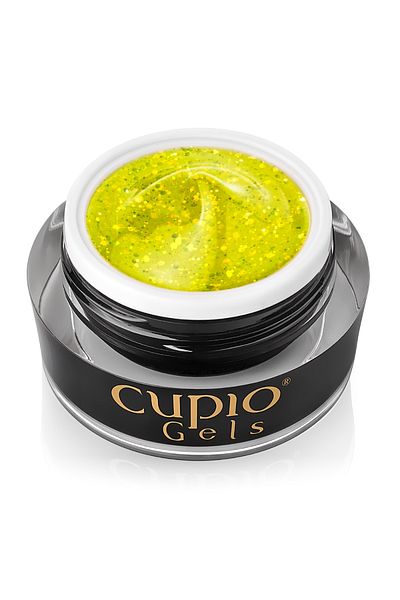Cupio Τζελ δημιουργίας γκλίτερ νέον - Γλυκό λάιμ 15ml