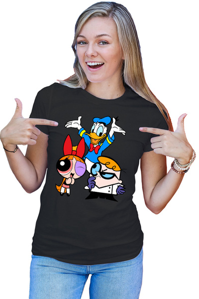OEM Tricou dama The Powerpuff Girls Donald Dexter Genius Science