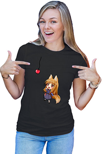 OEM Tricou dama Spice And Wolf Holo Anime Love Manga Chibi