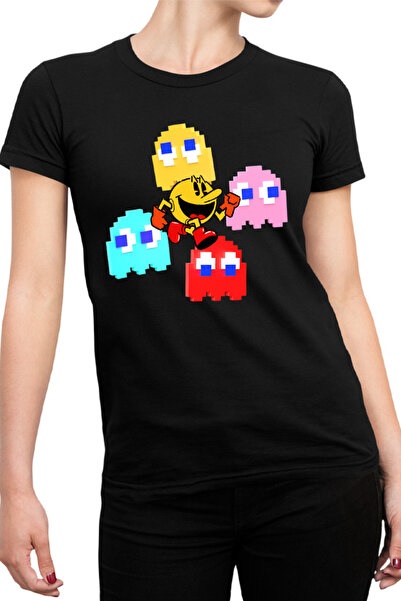 OEM Tricou dama Pac Man Ghosts Powerful Arcade Japanese