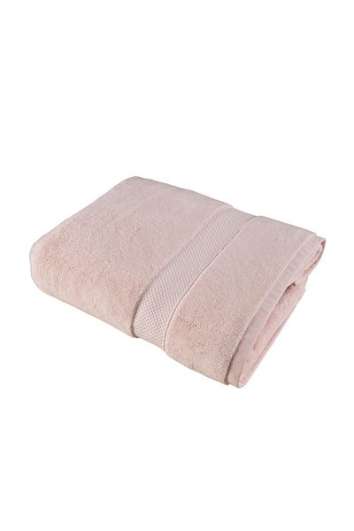 Maisonette Prosop de baie 100% bumbac, 41x76 cm, 650 gr/m², Loft, roz pal