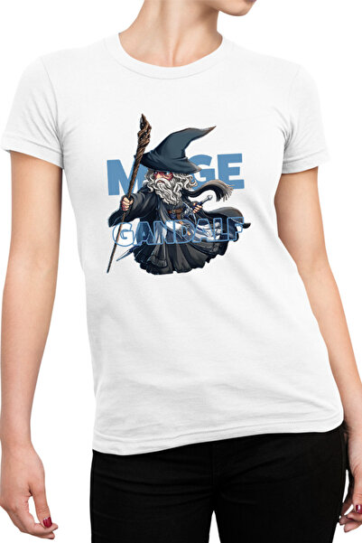 OEM Tricou dama Lord of the Rings Mage Gandalf Chibi Cute Power