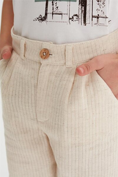 Nebbati Boy Beige Shorts