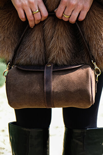 naft Sude - Hand Shoulder Bag - Shoulder Handle Added - Special Genuine Leather