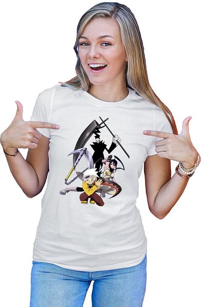 OEM Tricou dama Soul Eater Soul Shinigami Tsubaki Shounen Anime