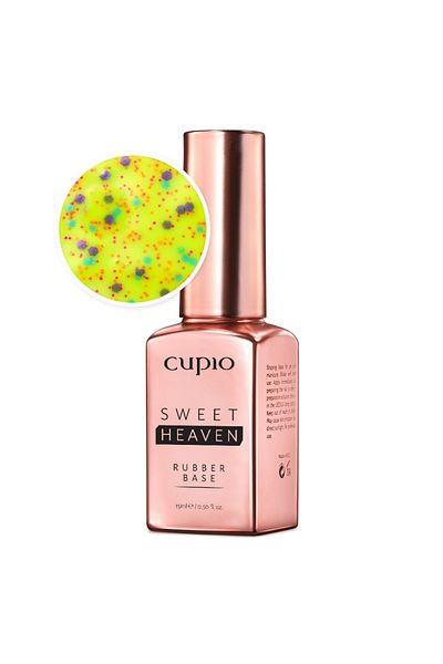 Cupio Βάση από καουτσούκ Sweet Heaven - Delightful Yellow 15ml