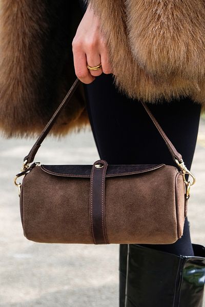 naft Sude - Hand Shoulder Bag - Shoulder Handle Added - Special Genuine Leather