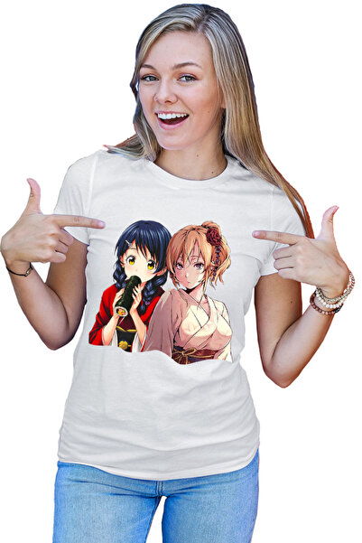 OEM Tricou dama Food Wars Erina Megumi Matsuri Japan Kimono