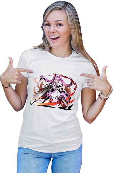 OEM Tricou dama Akame ga Kill Mine Fire Kawaii Gore Jojo Anima