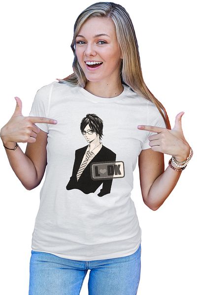 OEM LDK Shuusei Glasses Elegant Romance Anime Women's T-shirt