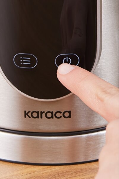 Karaca Cool Touch 1503 Digital Double Skin Steel Body Tea Machine Inox