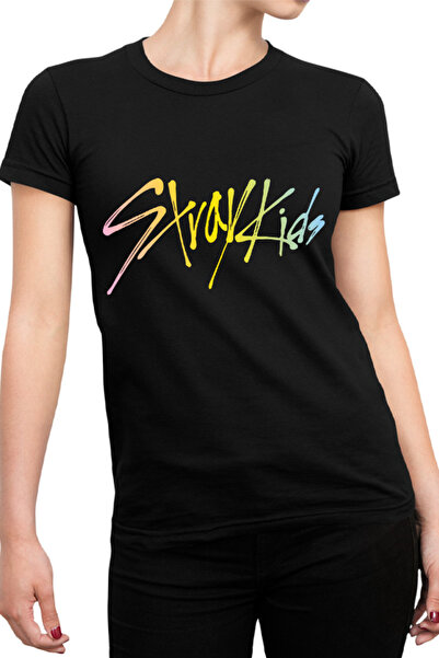 OEM Stray Kids Λογότυπο T-shirt Κορεατική K-Pop τραγουδιστική ομάδα