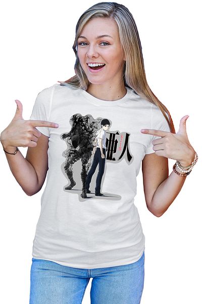 OEM Tricou dama Ajin Nagai Kei Horror Supranatural Monster