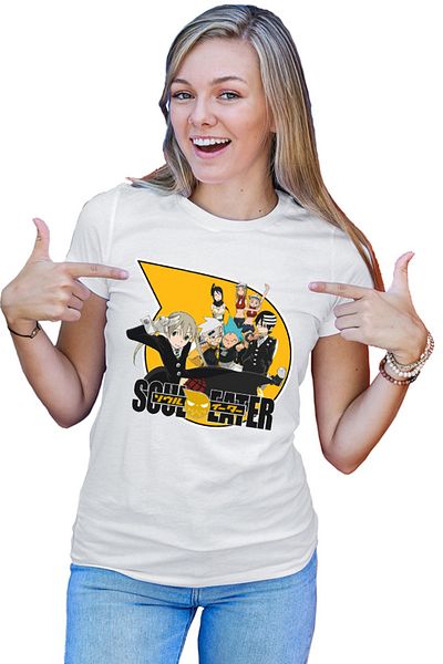 OEM Tricou dama Soul Eater Group Photo Protagonists Anime Otaku