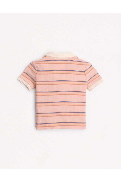 Gingersnaps Boys' Short-Sleeve Striped Polo T-Shirt