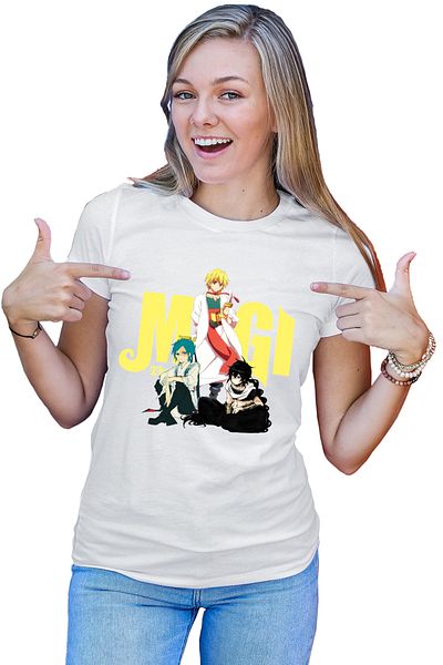 OEM Magi The Labyrinth of Magic Women's T-shirt Alibaba Judar Hakuryuu