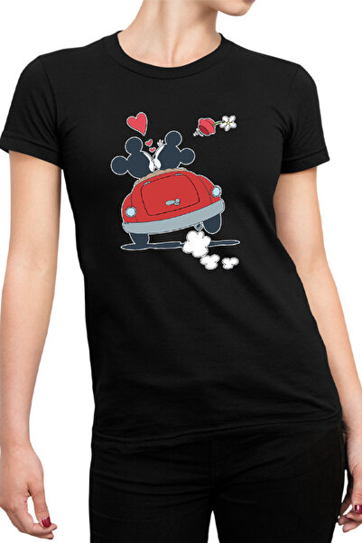 OEM Tricou dama Mickey Mouse Lovers Minnie Flower