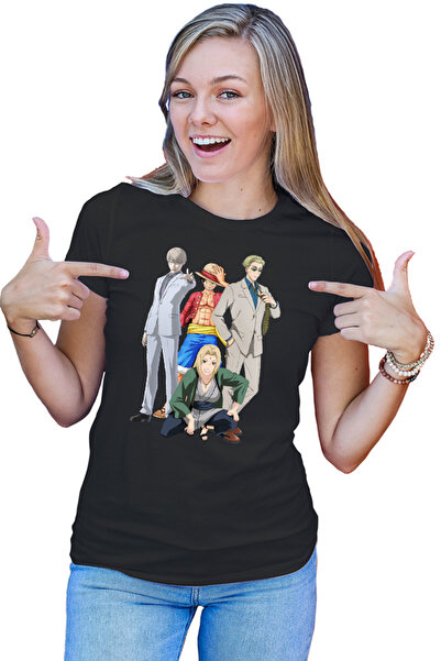 OEM Tricou dama Ajin Tosaki Naruto One Piece Luffy Jujutsu Kaisen