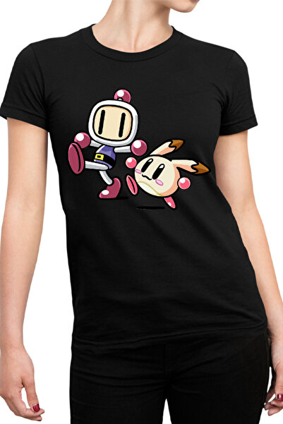 OEM Bomberman Kirby Game Arcade 2D Γυναικείο T-shirt