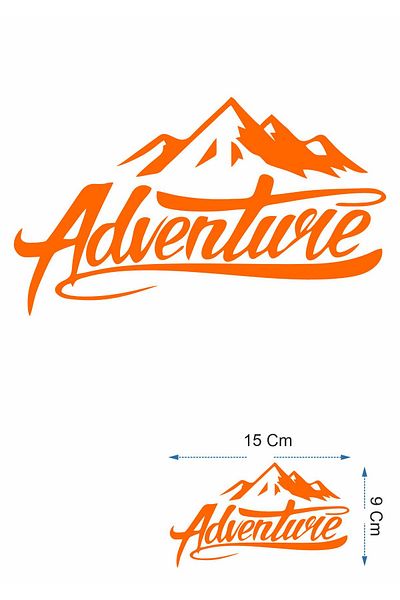stickerusta Adventure Off Road 4X4 Mountain Forest Nature Scenery Sticker Car Auto Motorcycle Caravan Sticker 00007