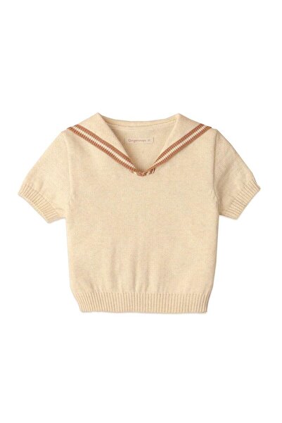 Gingersnaps بلوزة بناتي بياقة واسعة