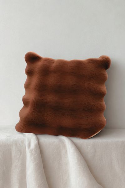 BALADI HOME Thick Rabbit Pillow Case Plush (1 Piece) Measurement 41 X 41 cm Quality Product Rabbit Single Side Pillow