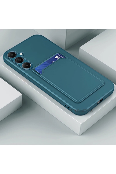 m.tk moveteck Samsung Galaxy A55 Kılıf Kamera Korumalı Kartlıklı Cüzdanlı Yum...