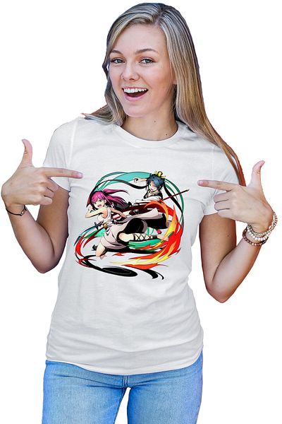 OEM Tricou dama Magi The Labyrinth of Magic Animeuri Fight Hakuryuu